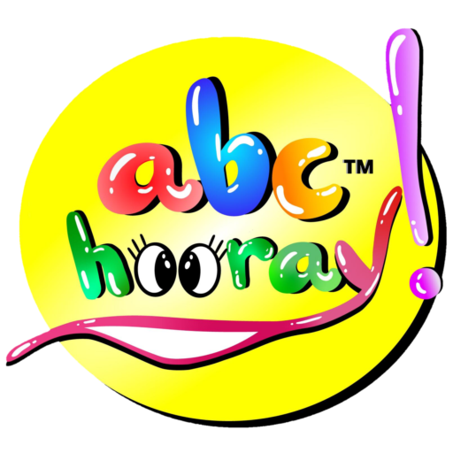 ABC Hooray logo for personalized kids party favors and keepsakes